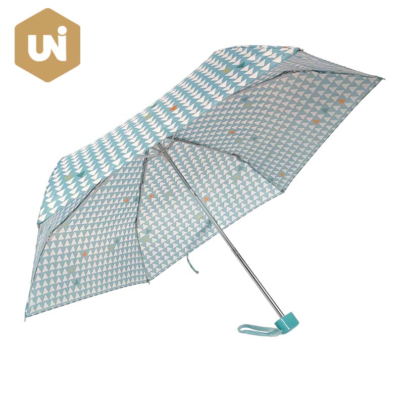 ร่มกันฝนขนาดกะทัดรัด 6k Lady Super Mini 3 ส่วน